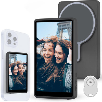 SelfieView pantalla trasera magnética para selfies